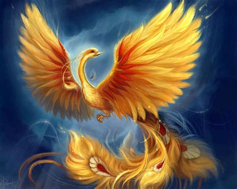 Mythological Phoenix Beings